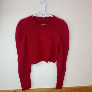 Red sweater
